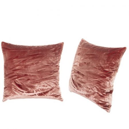 Pair of Modern Silk Velvet Pillows