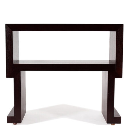 Contemporary Custom Wood Console Table in the Style of Luisa Peixoto
