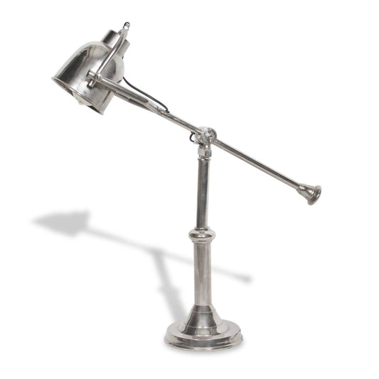 Adjustable Chrome Desk Lamp