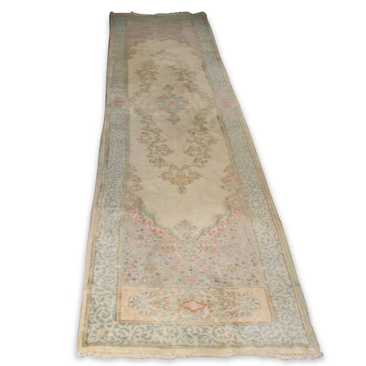 Antique Agra Runner Carpet  (12 ft 11 in x 2 ft 4 in)