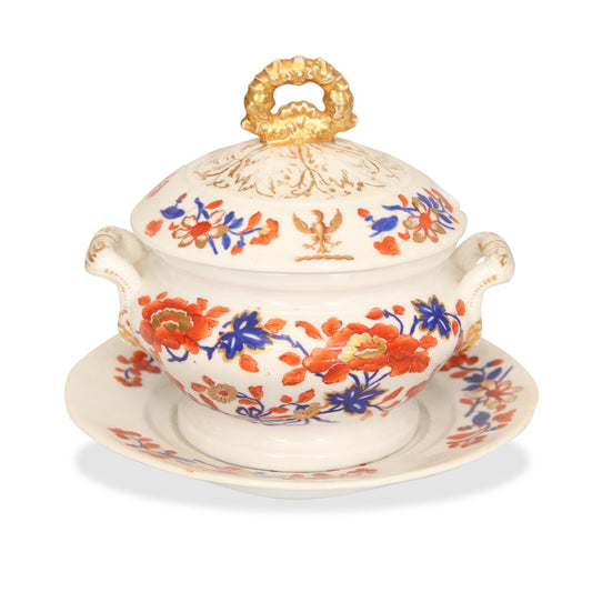 Antique English Three Piece Tureen, 19thC