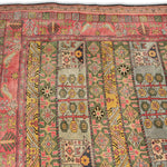 Antique Handknotted Caucasian Silk Carpet ( 3 ft 9 in x 5 ft 3 in)