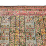 Antique Handknotted Caucasian Silk Carpet ( 3 ft 9 in x 5 ft 3 in)