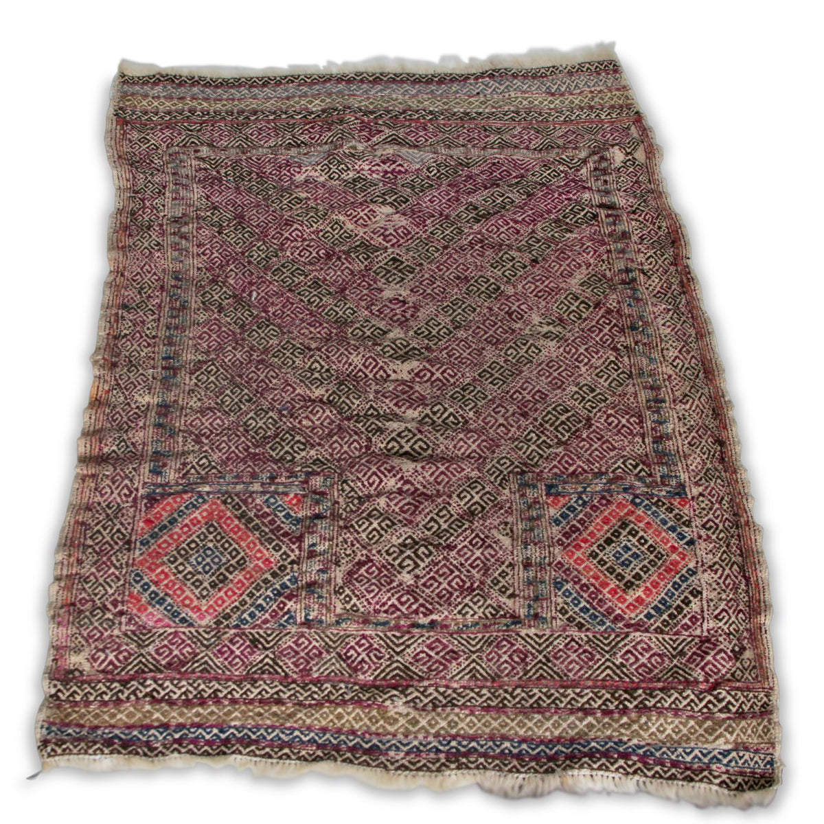 Antique Turkish Prayer Carpet (2 ft 4 in x 4 ft 5 in)