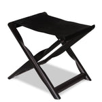 Arturo Black Folding Stool by Giobagnara