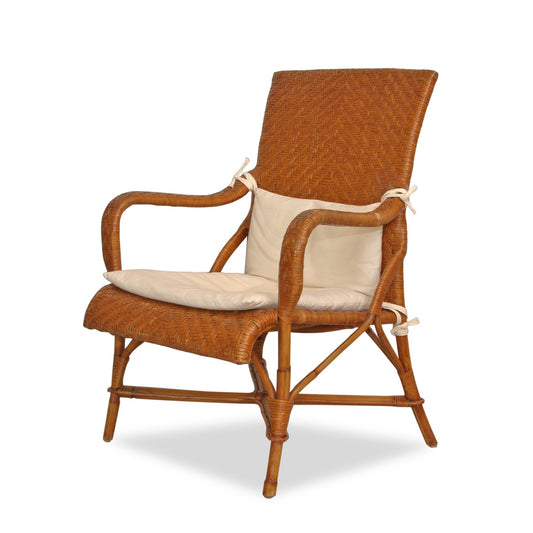 Crate & Barrel Rattan Accent Chair