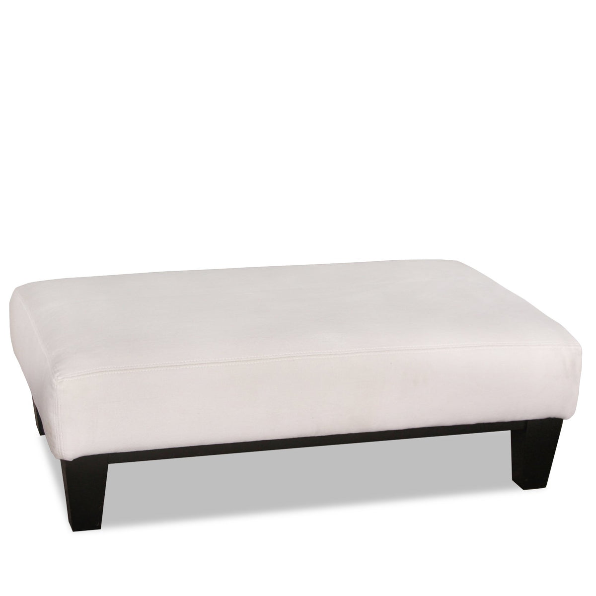 Custom Modern Newly Upholstered Ottoman