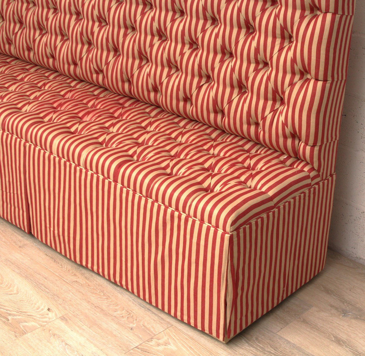 Custom Tufted Banquette