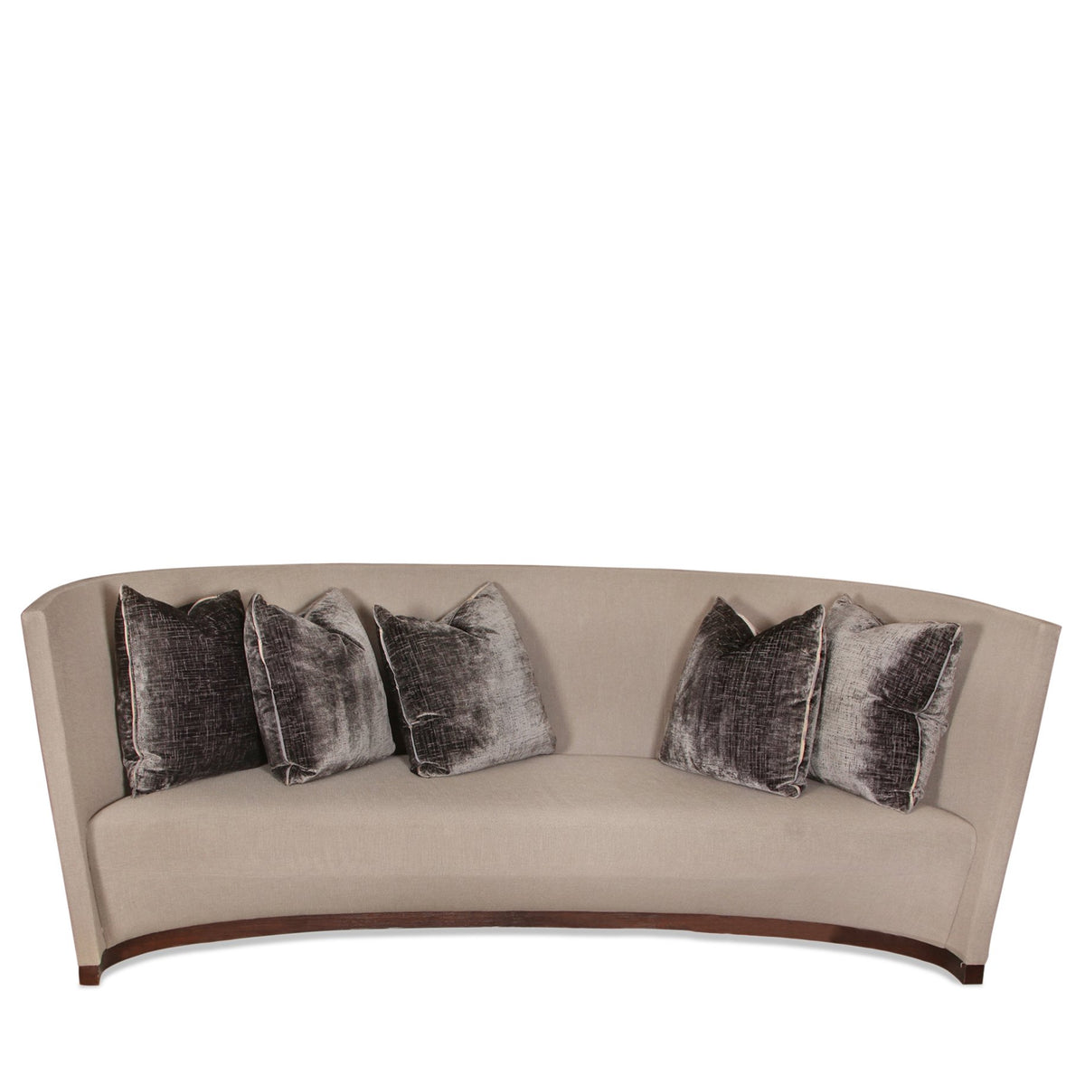 Holly Hunt Large Curved back Sofa