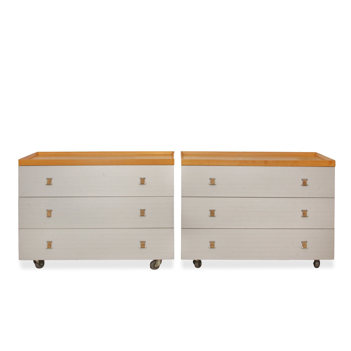 Ligne Roset Parallele Dressers, Pair of