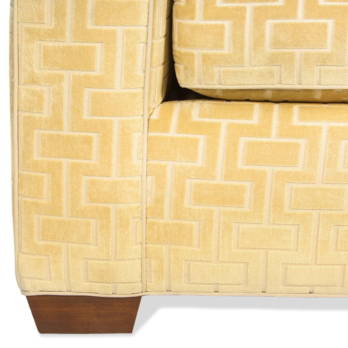 Mason-Art 7047 Loveseat Upholstered in Nobilis Velvet