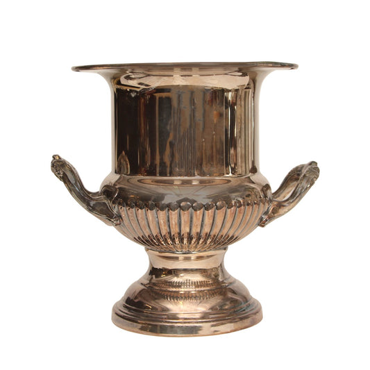 Medicis Silver-Plated Champagne Bucket, France C1950s