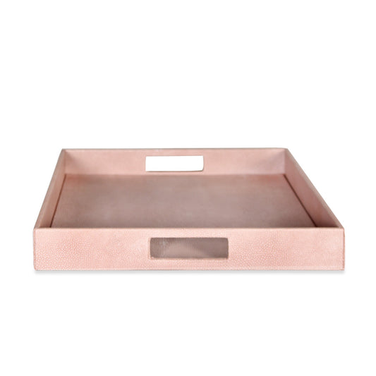 Modern Faux Shagreen Tray