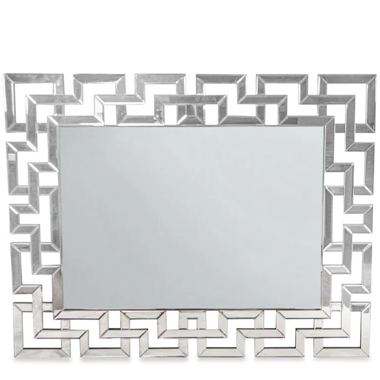 Modern Greek Key Mirror