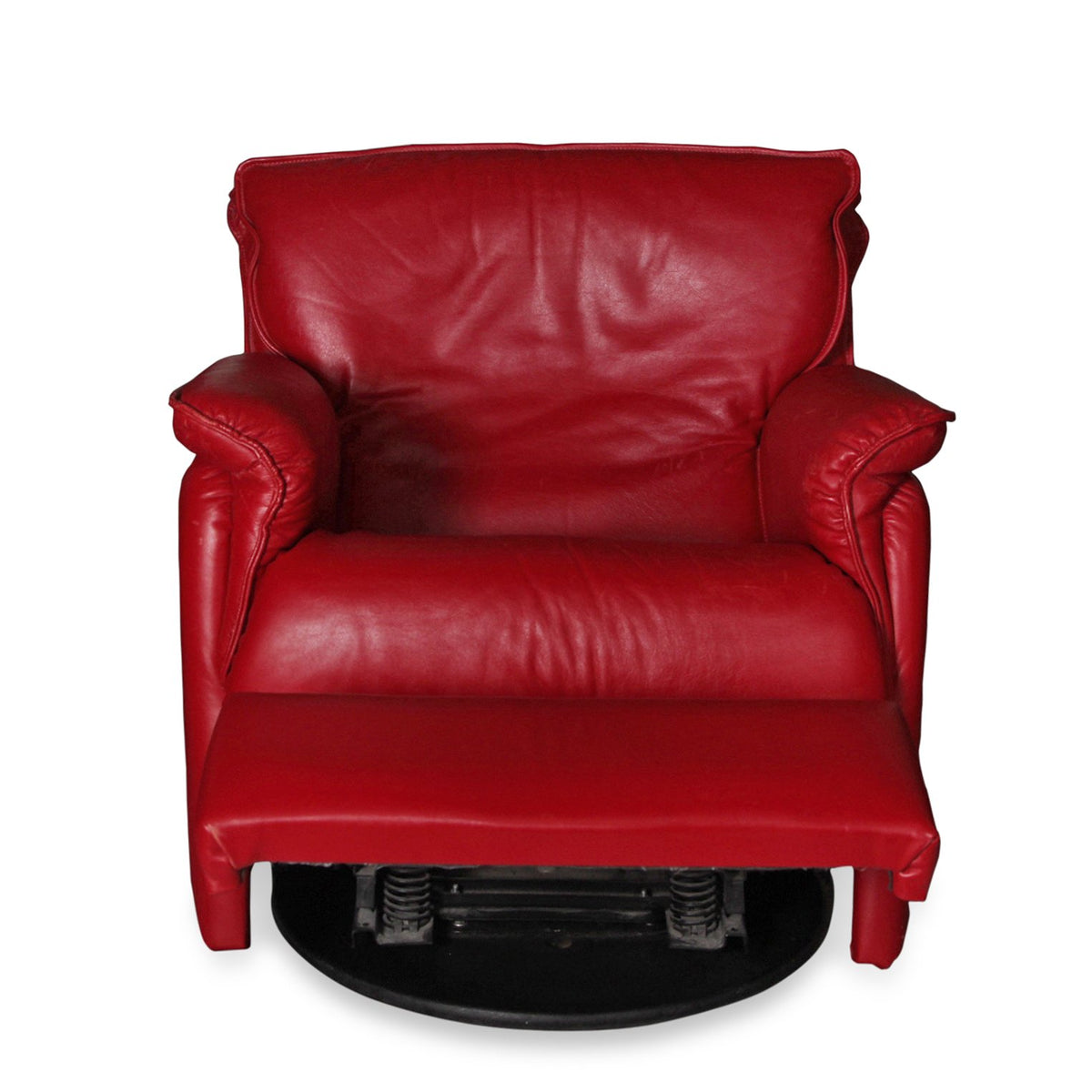 Modern Italian Leather Reclining Chair