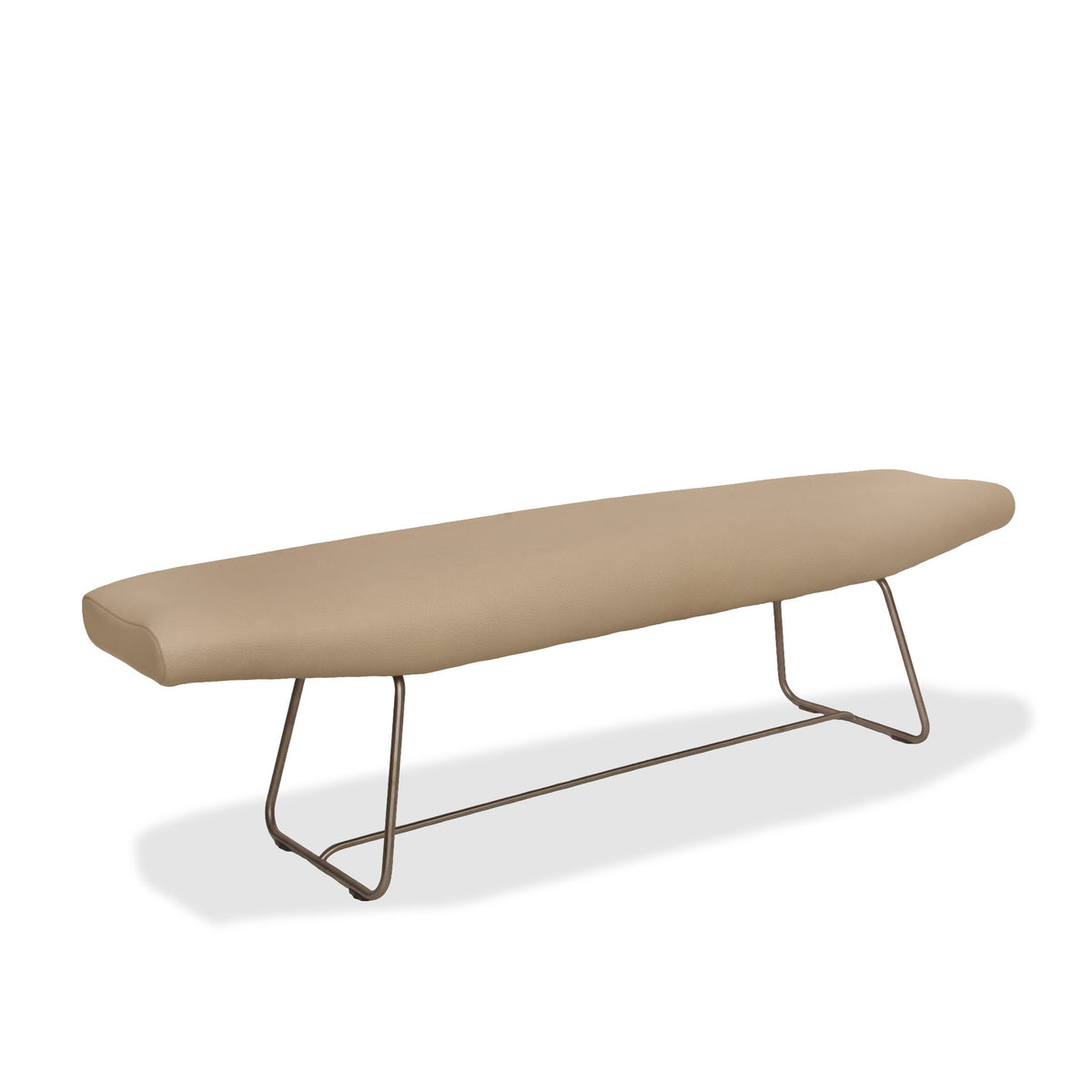 Modloft Carey Leather Bench