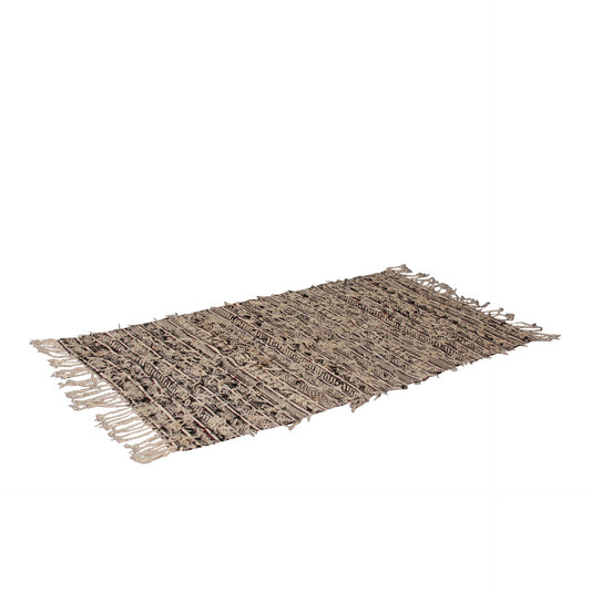 Modern Moroccan Handwoven Carpet (5 ft 8 in x 3 ft)