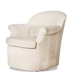 Modern Barrel Back Newly Upholstered Chair