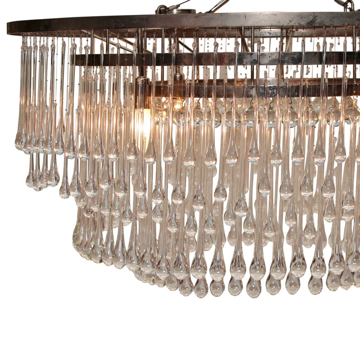 Ochre Light Drizzle Round Chandelier