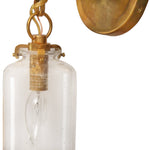 Pair of Kathleen Glass Bath Sconces