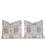 Pair of Modern Linen Pillow