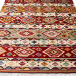 Persian Shiraz Kilim Carpet (5 ft x 7 ft 10 in)