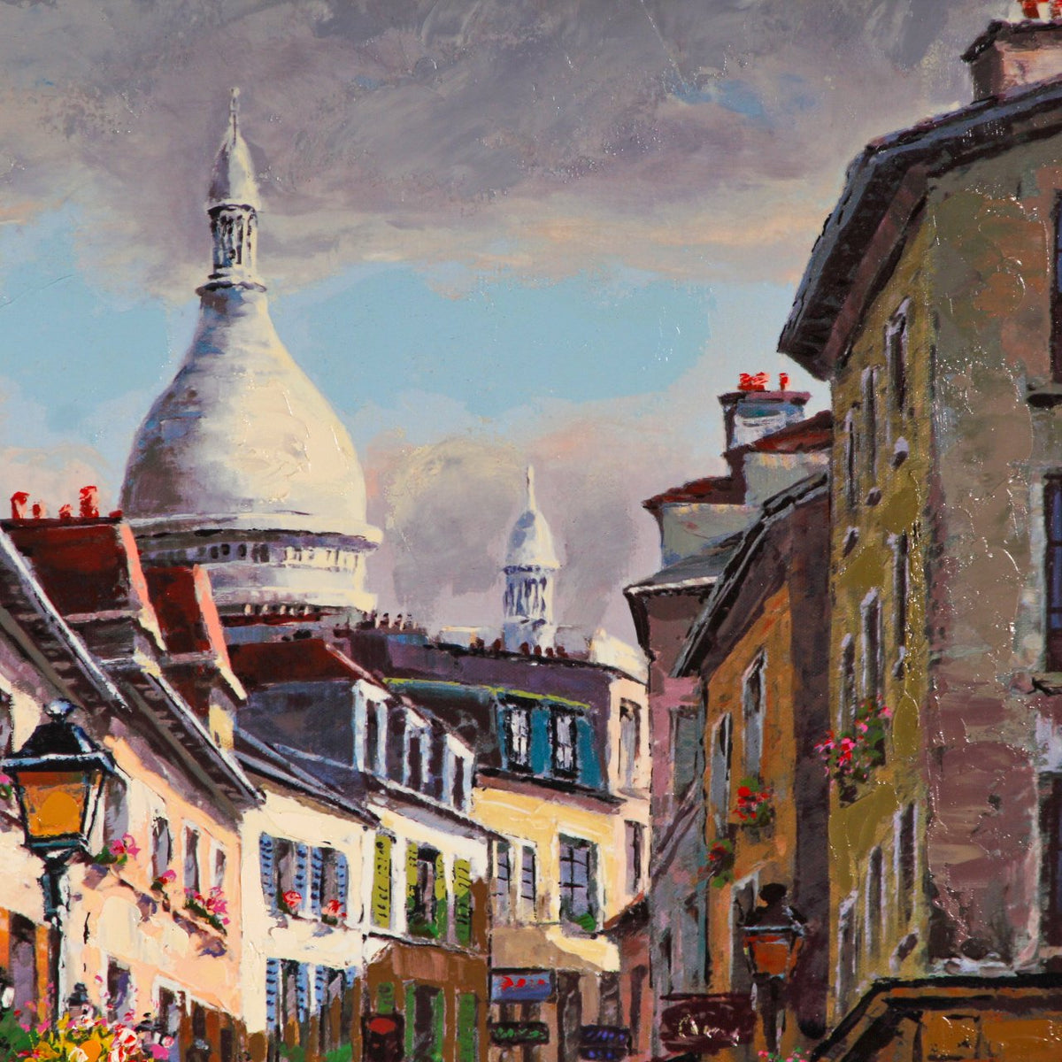 Sam Park Montmartre Artwork with COA