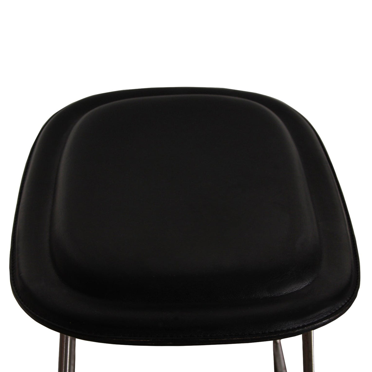 Set of 6 Modern Leather Barstools