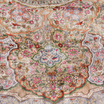 Superfine Signed Persian Silk Qum Carpet (4 ft 7 in x 6 ft 11 in)