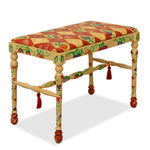 Suzanne MacCrone Hand Painted Bench