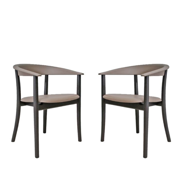 Pair of B&B Italia Belle Chairs by Naoto Fukasawa