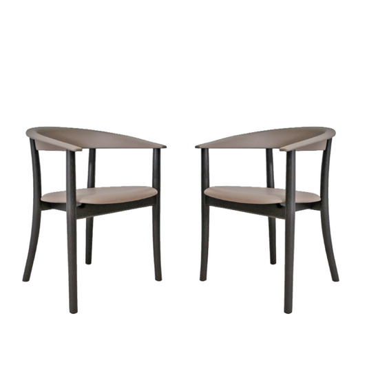 Pair of B&B Italia Belle Chairs by Naoto Fukasawa