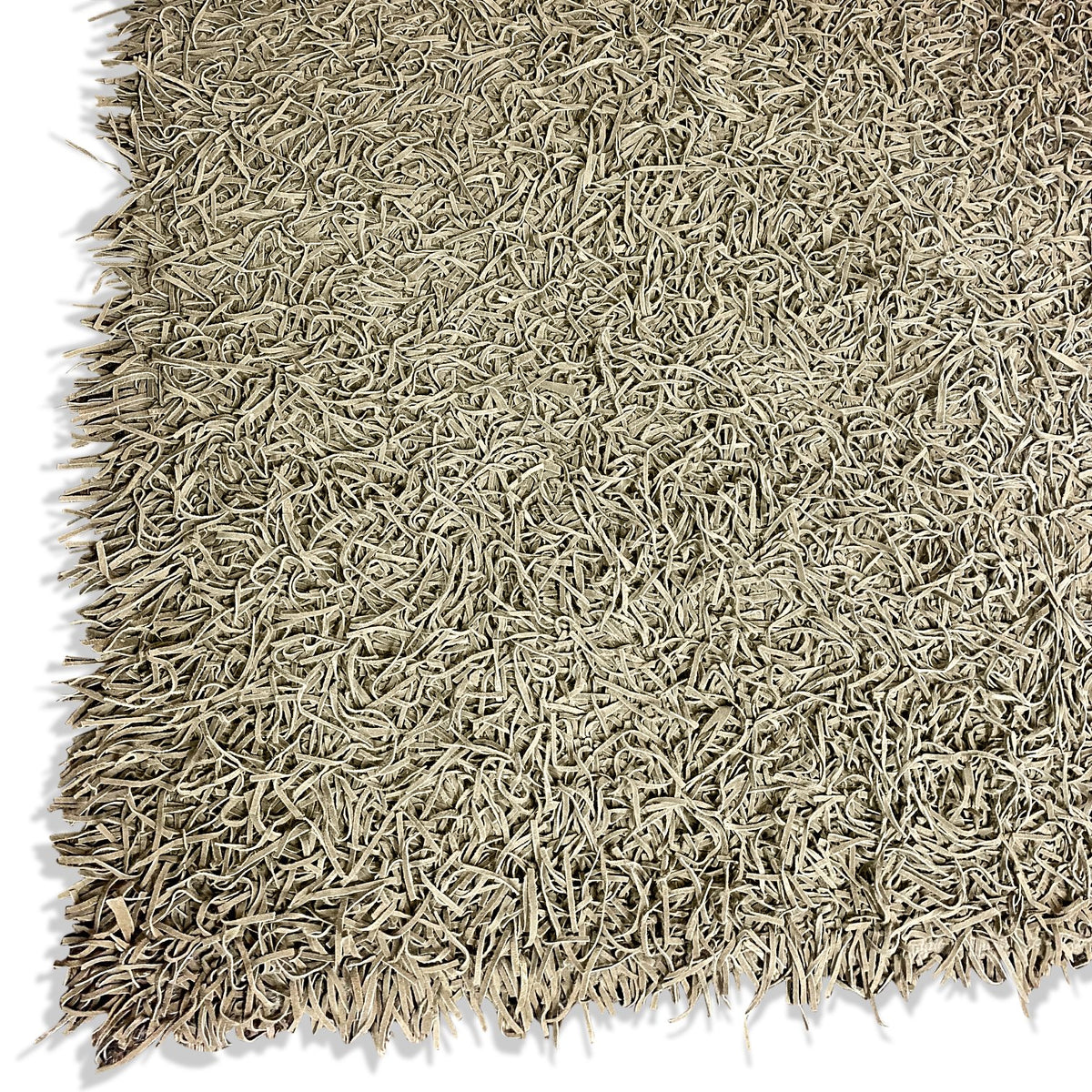 ABC Leather Shag Rug Carpet (9 ft x 12 ft)