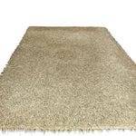 ABC Leather Shag Rug Carpet (9 ft x 12 ft)