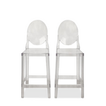 Kartell Bar Stools, Made in Italy, Set of 2