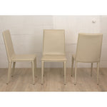 Set of 3 Italian Frag Bottega Leather Chairs from Design Within Reach